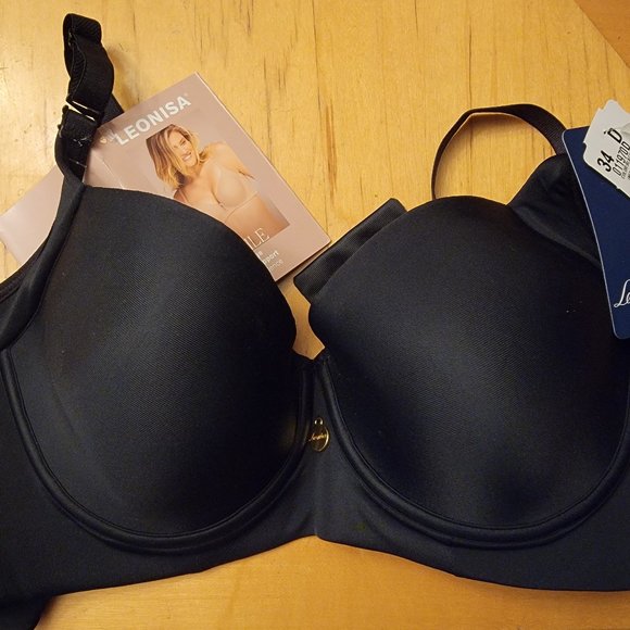 Leonisa High-Profile Bra – Black – 34D – NWT - Picture 2 of 4